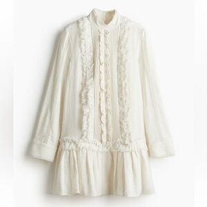 NWT H&M Ruffled Dress XS